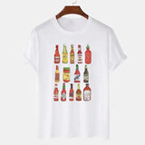 Sauce Graphic T-Shirt Women Vintage Cute Funny Foodie