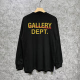 Gallery Dept Long Sleeved Shirt European and American Fashion Brand Long Sleeve Long-Sleeved T-shirt Blouse