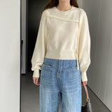 Women Knitted Two-Piece Set Vest Two-Piece Set Short Knitted Shawl Suit Jt8631