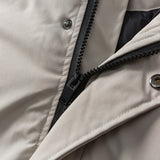 Unisex Winter Cotton Coat Three-Dimensional Pocket Decorative Hooded down Jacket Retro Workwear down Jacket