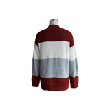 Women Knitted Sweater Autumn and Winter Long Sleeve Casual Sweater