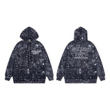 Gallery Dept Hoodie Loose Casual Starry Sky Hoodie