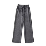 Women Sweatpants Spring and Autumn Loose Drawstring Track Sweatpants