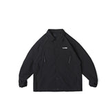 Unisex Jacket Loose Lapels Coach Jacket Men's Cargo Coat