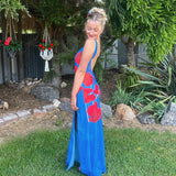Women Dresses Summer Split Dress Sexy Backless Dress