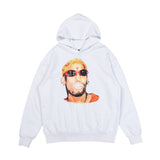 Vlone Hoodie Autumn/Winter Portrait Pattern Hooded Sweater
