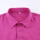 Women Dress Spring Short-Sleeved Shirt Dress Hollow Slim Pencil Dress