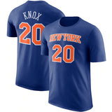 NBA T-Shirts NBAT Shirt Knicks Basketball Shirt Short Sleeve T-Shirt Top