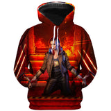 Cyberpunk 2077 Hoodie Autumn and Winter Cyberpunk 2077 Series 3D Hooded Sweater