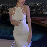 Women Dresse Sexy Backless Hip Skirt
