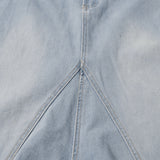 Women Dresses Denim Skirt Spring Retro Hip-Wrapped Long Skirt (Qymy0409)