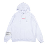 Vetements Hoodie VTM Washed Sticker Red Letters Printed Hoodie