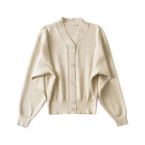 Women Sweater Knitwear Autumn and Winter Loose Knitted Cardigan Coat