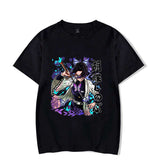 2024New Funny Kochou Shinobu Print T-shirt Summer Anime Patt