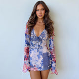 Women Dresses Sexy Long Sleeve Narrow Dress