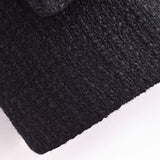 Women Woolen Coat Classic Style Black Short Coat Female Autumn and Winter Cardigan