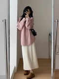 Women Knitwear Autumn and Winter round Neck Sweaters Top