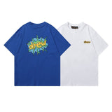 Drew house tshirt r streetwear brand d@ew creative letter graphic short sleeve wholesale single piece
