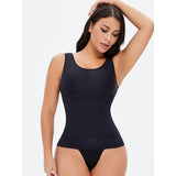 Shapewear bodysuit stretch tummy control tank top