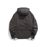 Unisex Jacket Function Men's Assault Jacket Solid Color Casual Loose-Fitting Hoodie Jacket