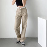 Women Sweatpants Jeans Summer Straight Loose Wide Leg Pants