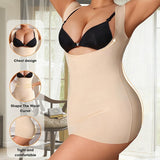 Shapewear tank top supports the chest tightens the abdomen