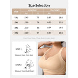 Full figure bra women's push-up lace