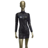 Women Dresses Long Sleeve Party Dress Skirt (Otn202404)