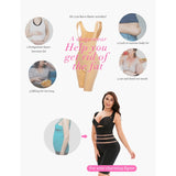 Shapewear Bodysuit Belly Breathable No Trace