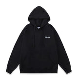 Vetements Hoodie Green Letters Printing plus Velvet Loose Sweater Hoodies