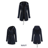Women Trench Coat Anorak Women Spring and Autumn Coat Loose