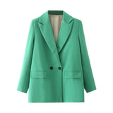 Women Suits Spring and Autumn Two-Button Suit Jacket