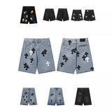 CHH Chrome Hearts Jeans Unisex Casual Loose Jeans
