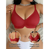 Full figure bra soft support push up