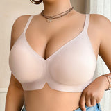 Full figure bra seamless women's push up