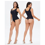 Shapewear bodysuit stretch tummy control tank top