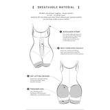 Shapewear bodysuit tummy control butt lift body shaping garment