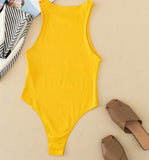 Women Jumpsuit Sexy Cold-Shoulder Sleeveless Jumpsuit