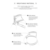 Butt lifter tummy control button shaping pants