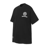Ch hip-hop t shirts ch cro梵文cross horseshoe patch embroidercasualpure cotton americanheavy weight couple short sleeves