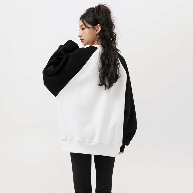 Unisex Hoodie Autumn Fuzzy Printed Sweater