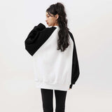 Unisex Hoodie Autumn Fuzzy Printed Sweater