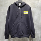 Vetements Hoodie Loose Zip Sweatshirt Coat Hoodie