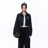 Unisex Jacket Autumn Drawstring Cardigan