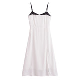 Women Dresses Summer High Waist Sexy Sling Dress (Xds0414)