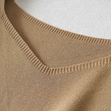 Women Sweater Knitwear Square Collar Short Sleeve Knitwear for Women