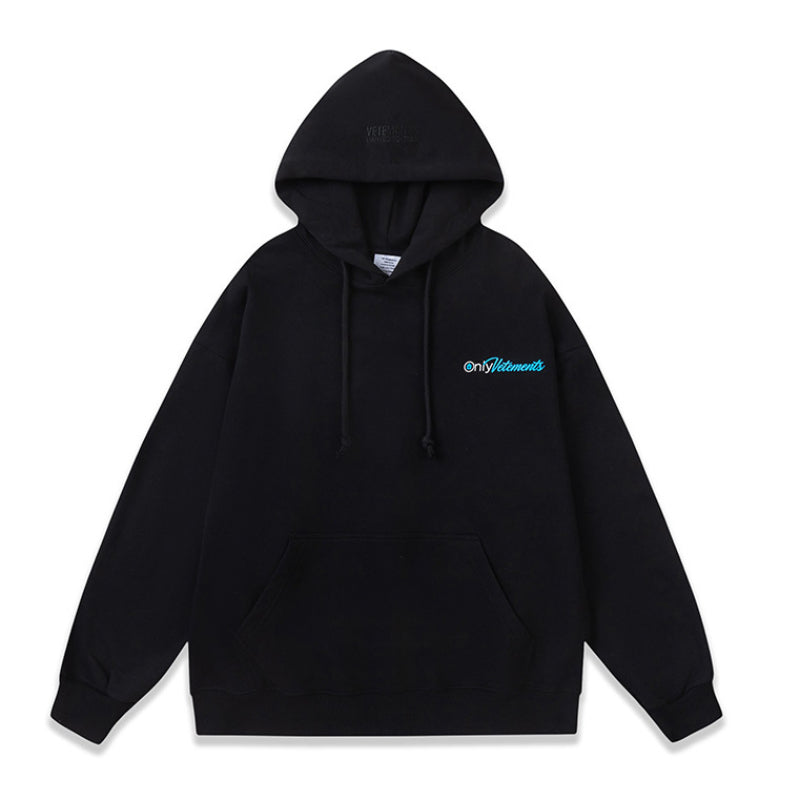 Vetements Hoodie Autumn and Winter VTM Letter Printing Loose Hoodie