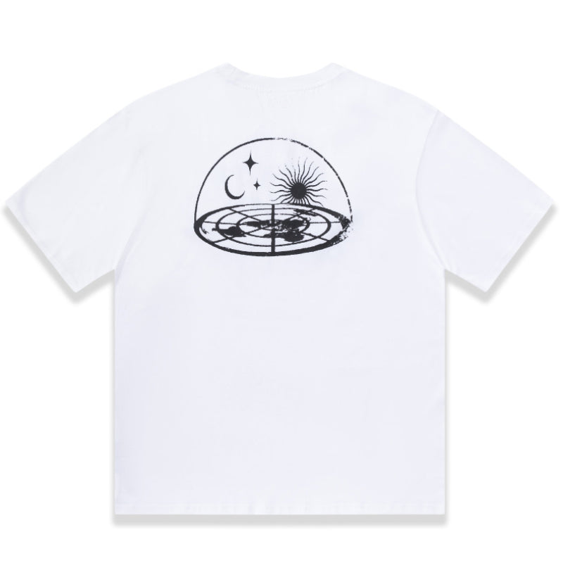 Vetements T Shirts Vtm Werther Cute OS Loose Casual Short Sleeve T-shirt