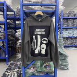 Saint m t jackets s.m cell celebration graphic washed & distressed hoodie wholesale