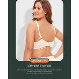 Full figure bra lace jacquard super thin